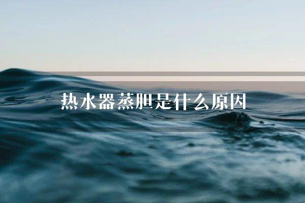 热水器蒸胆是什么原因